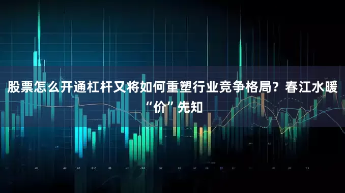 股票怎么开通杠杆又将如何重塑行业竞争格局？　　春江水暖“价”先知