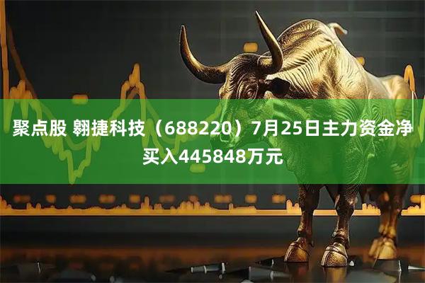 聚点股 翱捷科技（688220）7月25日主力资金净买入445848万元